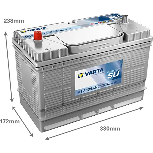 Starterbatterie 12 V 105 Ah VARTA 605102080K182 Bild Starterbatterie 12 V 105 Ah VARTA 605102080K182