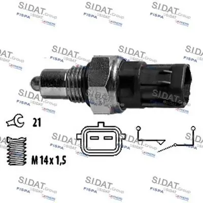 Schalter, Rückfahrleuchte SIDAT 3.234230