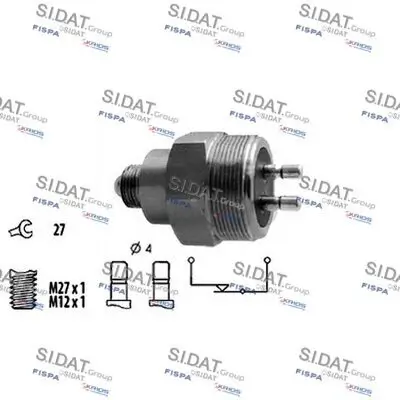 Schalter, Rückfahrleuchte SIDAT 3.234273