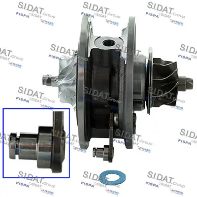 Rumpfgruppe, Turbolader SIDAT 47.1313 Bild Rumpfgruppe, Turbolader SIDAT 47.1313
