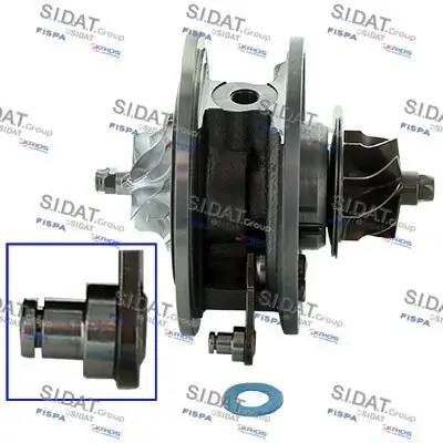 Rumpfgruppe, Turbolader SIDAT 47.1313 Bild Rumpfgruppe, Turbolader SIDAT 47.1313
