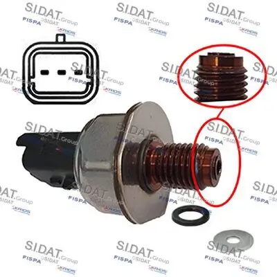 Sensor, Kraftstoffdruck SIDAT 81.104