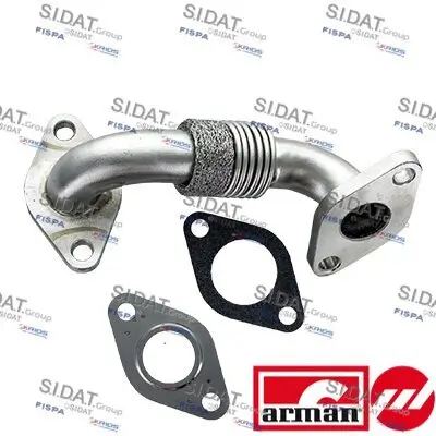 Rohrleitung, AGR-Ventil SIDAT 83.1519AS