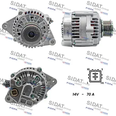 Generator 12 V SIDAT A12DE0490 Bild Generator 12 V SIDAT A12DE0490