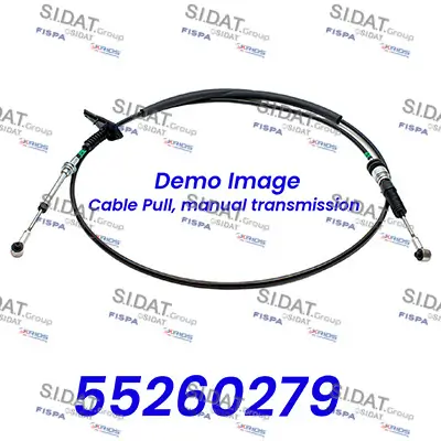 Seilzug, Schaltgetriebe SIDAT BH020389