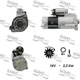 Starter 12 V 2,2 kW SIDAT S12MH0041A2