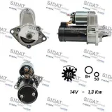 Starter 12 V 1,1 kW SIDAT S12VA0025A2