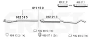 Mittelschalldämpfer ERNST 011150