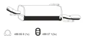 Endschalldämpfer ERNST 011181