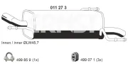 Endschalldämpfer ERNST 011273