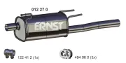 Endschalldämpfer ERNST 012270