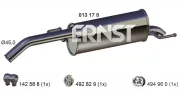 Endschalldämpfer ERNST 013178
