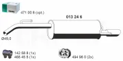 Endschalldämpfer ERNST 013246