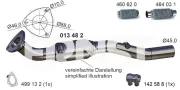 Abgasrohr vorne ERNST 013482