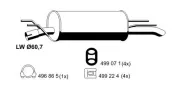 Endschalldämpfer ERNST 024259