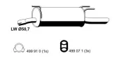 Endschalldämpfer ERNST 024280