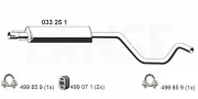 Mittelschalldämpfer ERNST 033251