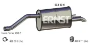 Endschalldämpfer ERNST 034036