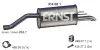 Endschalldämpfer ERNST 034081