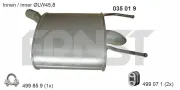 Endschalldämpfer ERNST 035019