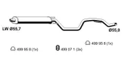 Mittelschalldämpfer ERNST 043168