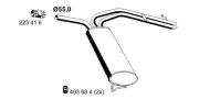 Endschalldämpfer ERNST 048071