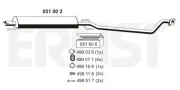 Mittelschalldämpfer ERNST 051002