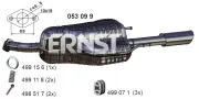 Endschalldämpfer ERNST 053099