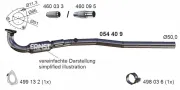 Abgasrohr vorne ERNST 054409