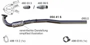 Abgasrohr vorne ERNST 054416