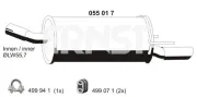 Endschalldämpfer ERNST 055017