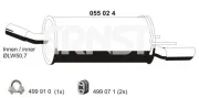 Endschalldämpfer ERNST 055024