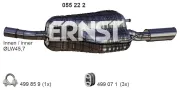 Endschalldämpfer ERNST 055222