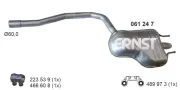 Endschalldämpfer ERNST 061247