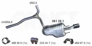 Endschalldämpfer ERNST 061261