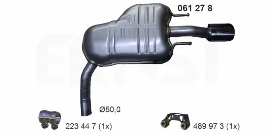 Endschalldämpfer ERNST 061278 Bild Endschalldämpfer ERNST 061278