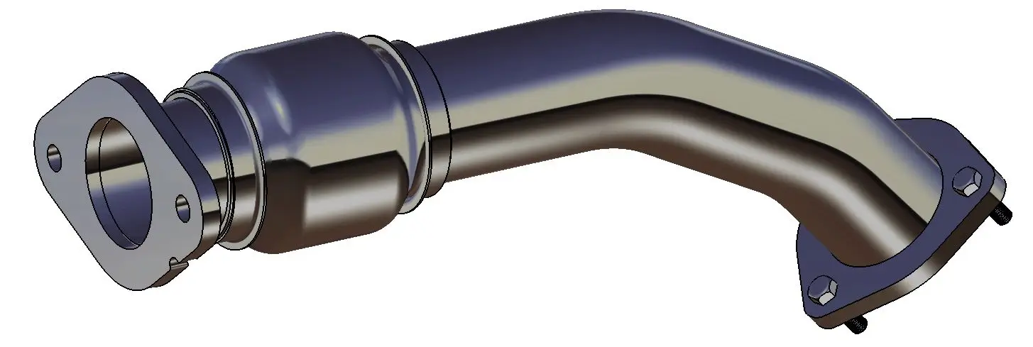 Abgasrohr vorne ERNST 061285