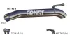 Abgasrohr hinten ERNST 061469
