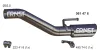 Abgasrohr hinten ERNST 061476