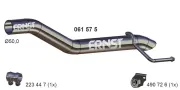 Abgasrohr hinten ERNST 061575