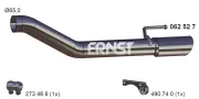 Abgasrohr hinten ERNST 062527