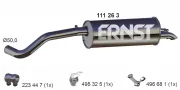 Endschalldämpfer ERNST 111263