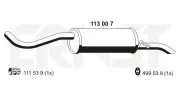 Endschalldämpfer ERNST 113007