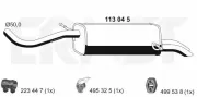 Endschalldämpfer ERNST 113045