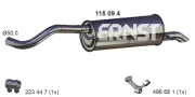 Endschalldämpfer ERNST 115094