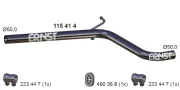 Abgasrohr Mitte ERNST 115414