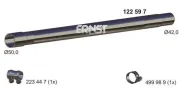Abgasrohr Mitte ERNST 122597