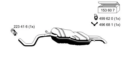 Endschalldämpfer ERNST 133289