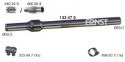 Abgasrohr Mitte ERNST 133470