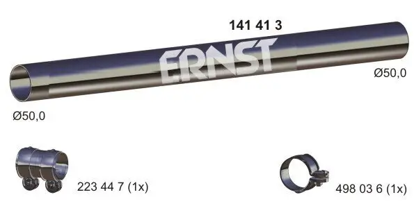 Abgasrohr Mitte ERNST 141413